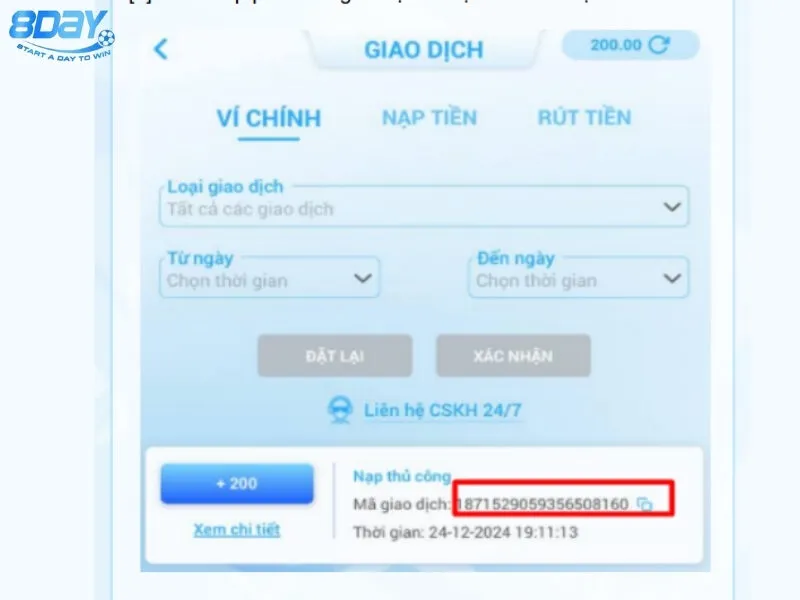 Chi tiết cách nhận khuyến mãi thưởng nạp mỗi ngày