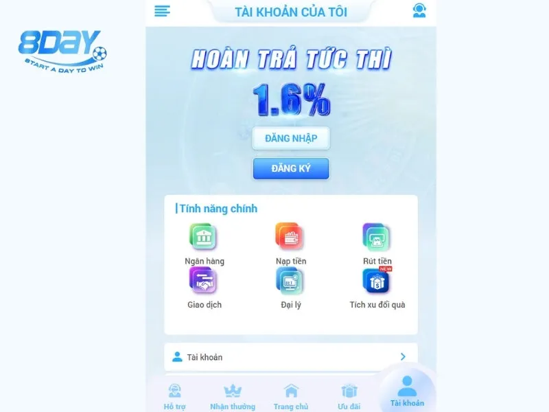 Giao diện thân thiện với người chơi