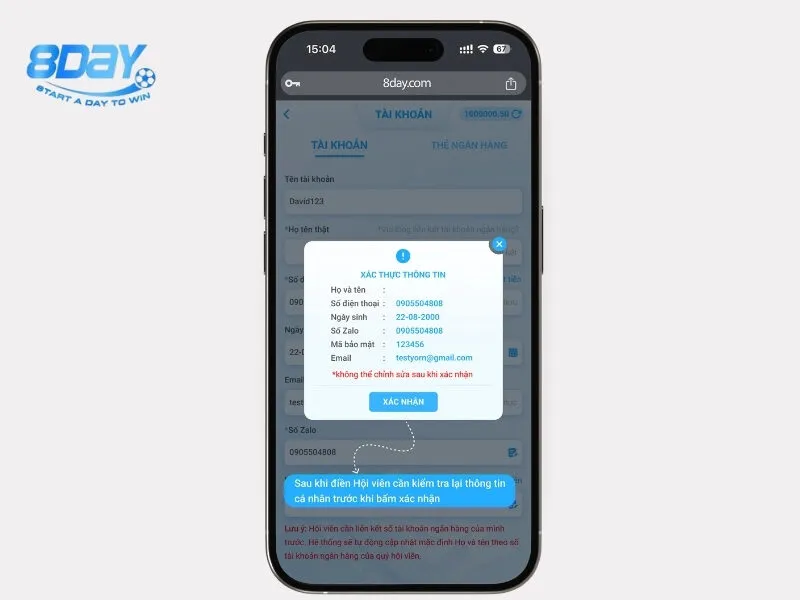 Hướng dẫn cách rút tiền 8day nhanh chóng và thuận tiện nhất